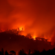 The Camp Fire burning Butte County in California to a crisp last month.